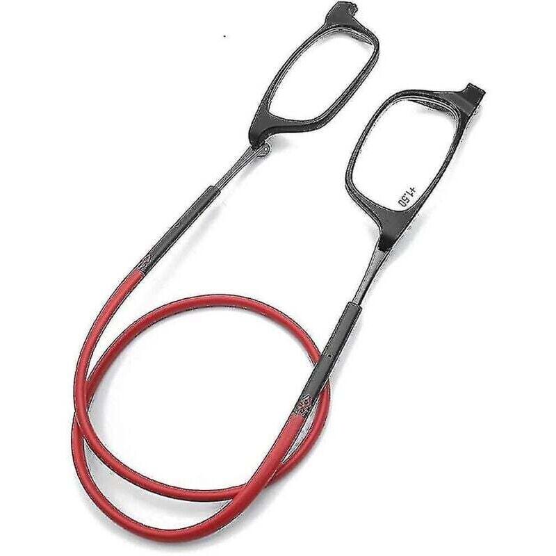 TR90 Tragbare und faltbare magnetische Lesebrille für Damen und Herren