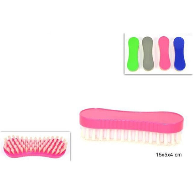 Trade Shop Traesio - Trade Shop - set mit 2 wäschebürstenborsten für hausreinigung und kleidung aus kunststoff -