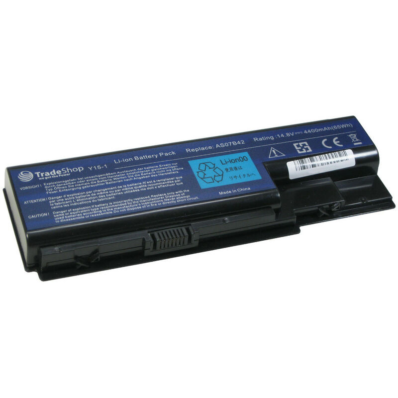 Akku 4400mAh 14,8V für Acer Aspire 7738G 7740 7740G 8530G 8730G 8930G 8935 8935G 8940G 8942G 8943G eMachines E520 E720 G520 G720 Packard Bell