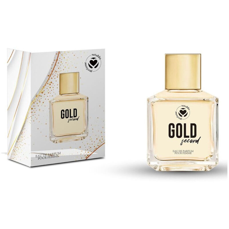 Trade Shop - Parfüm Body Eau de Parfum von Frauengold Sekunden aus 100 ml fruchtiger blütiger Floral Duft -