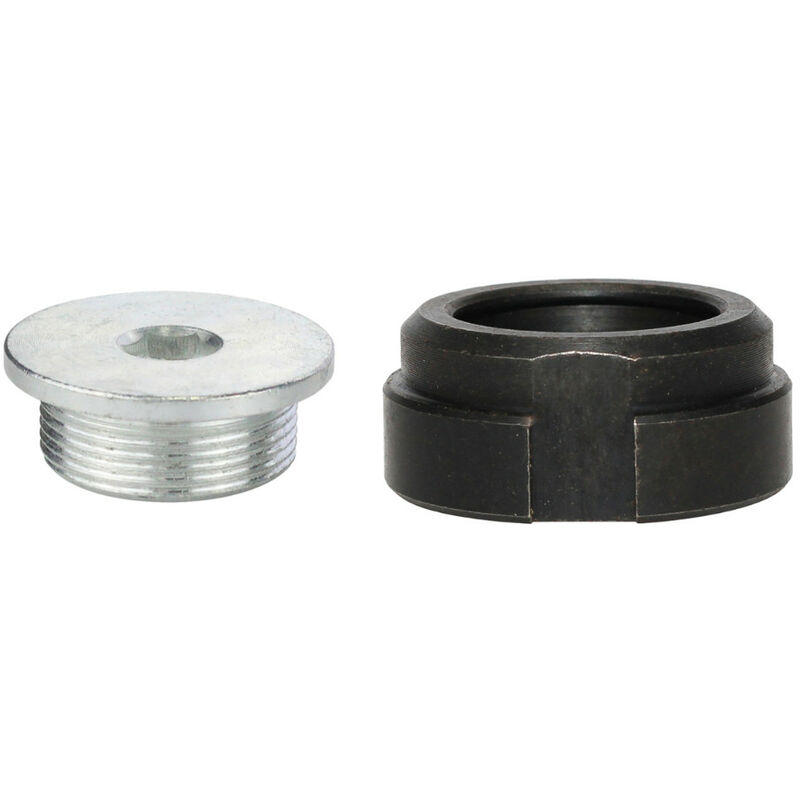 Trade-Shop Ersatz Gewindering + Lagerbuchse im Set kompatibel mit Würth Bosch Berner BTI Stemmhammer Schlaghammer Bohrhammer