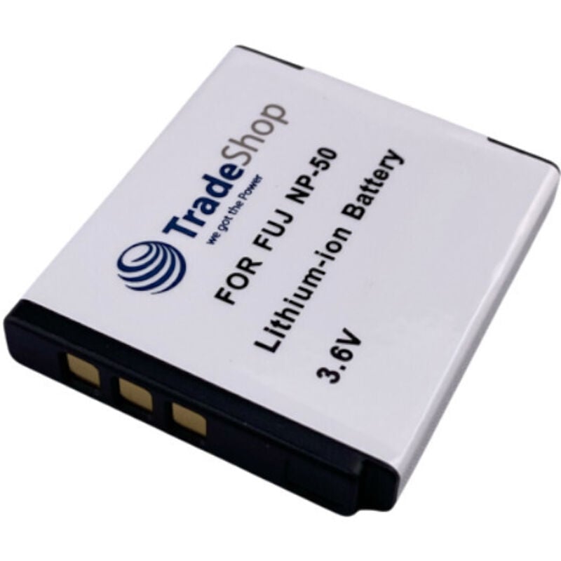 Trade-shop - Kamera-Akku 3,6V kompatibel mit Fuji NP-50 NP-50A, Pentax D-LI68 D-Li122, Kodak Klic-7004 / Ersatz für Digitalkamera Camcorder