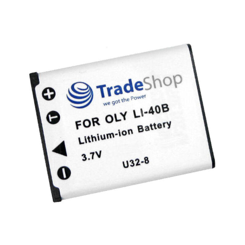 Trade-shop - Kamera Li-Ion Akku 3,7V ersetzt Rollei DS-5370, General Electric GB-10, Medion VG037612210001, Polaroid CTA-00730S, Sealife 02491-0066-17