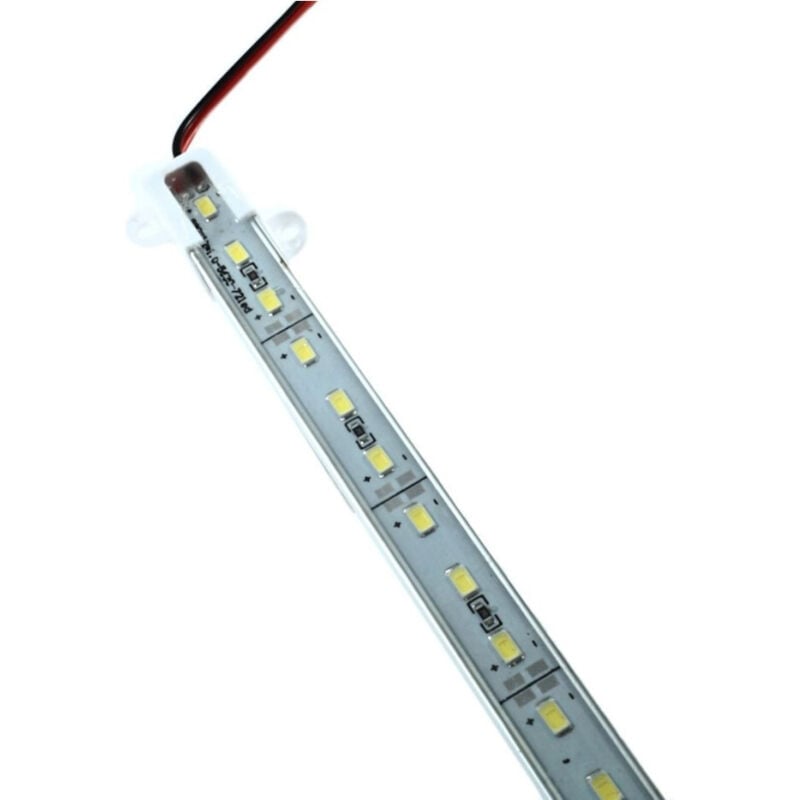 Trade Shop - STRIP LED STRIP PROFIL 1MT STARRE ALUMINIUMLEISTE SMD IP20 IP65 ABDECKUNG - IP65