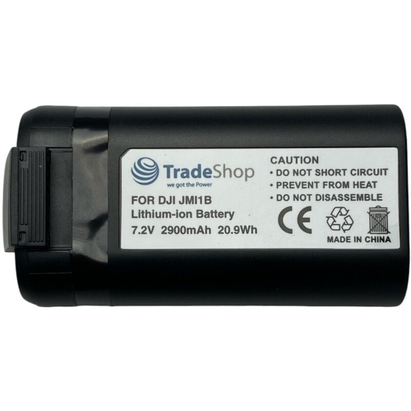 Trade-Shop Li-Ion Flugakku 7,2V 2900mAh kompatibel mit DJI Mavic Mini ersetzt 1000007355, 198151 / Kameradrohne, Multikopter
