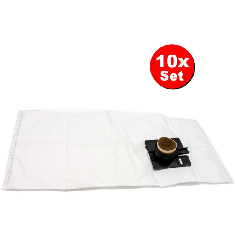 Microvlies Staubsauger-Beutel kompatibel mit Festool ct 22, ct 33 e, ctl 20, ct 55, ctm 22, ctm 33 ersetzt 452970, 452971, 494632 - 10 Stück
