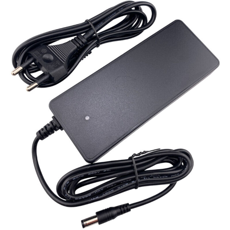 Trade-Shop Netzteil Ladegerät Ladekabel Adapter 42V 2A für 36V Akkus mit 5,5mm x 2,5mm Rundstecker für E-Bike Rollstuhl Motorrad Elektroroller