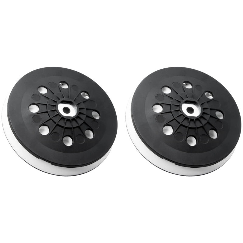 Schleifteller Stützteller 125mm für Festool ets ec 125, lex 125 Exzenterschleifer ersetzt st-stf-lex 125/90/8-M8 w-ht, 492286 - 2 Stück - Trade-shop