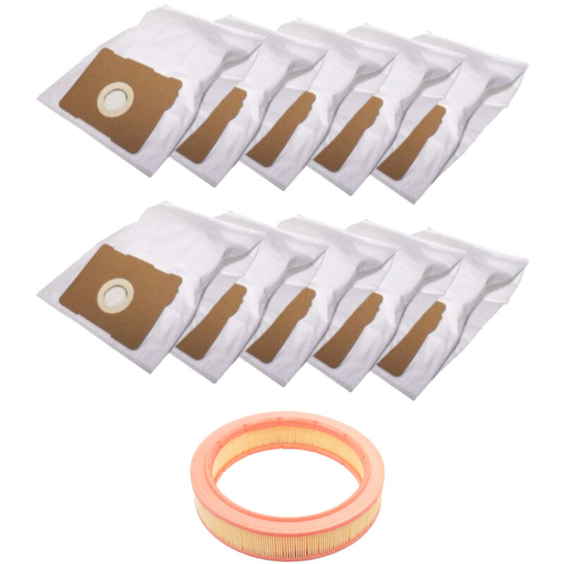 Set: Mikrovlies Staubsaugerbeutel (10 Stück) + Filter für Festool ct 17, ct 17 e, vcp 170 e, vcp 171 e, vpc 171 e/l ersetzt 769136 - Trade-shop