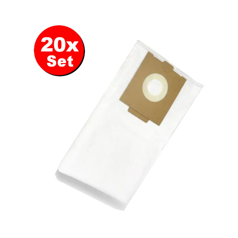 Trade-Shop Staubsauger-Beutel / Mikrovlies-Beutel / Filter-Säcke für Festool CT 26, CTL 26, CTM 26, CT 36, CTL 36, CTM 36, SC-FIS-CT 26/5 - 20 Stück