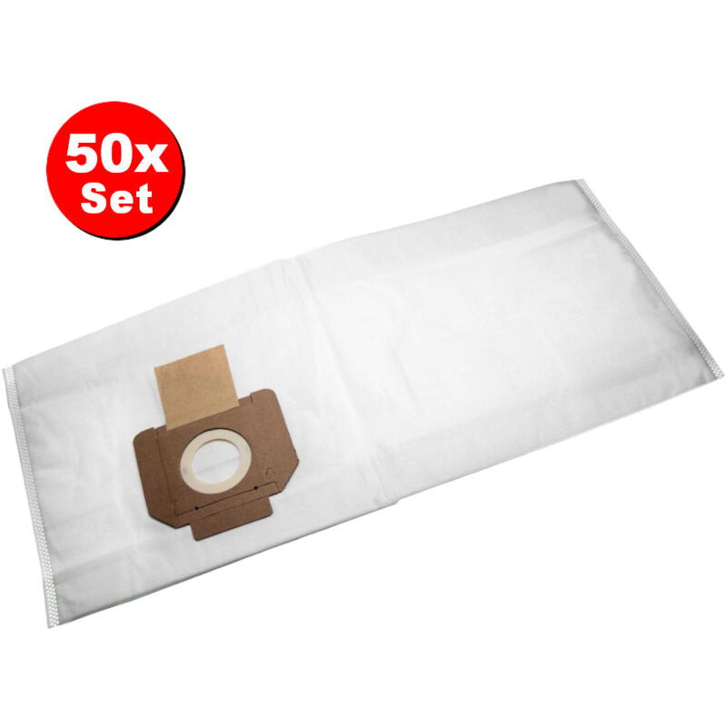 Staubsauger-Zubehör für Nilfisk Alto Attix 350, 350-01, 360, 360-11, 360-21, 360-2M, 8 Gallon, Centix 60 - 50x Staubsaugerbeutel - Trade-shop