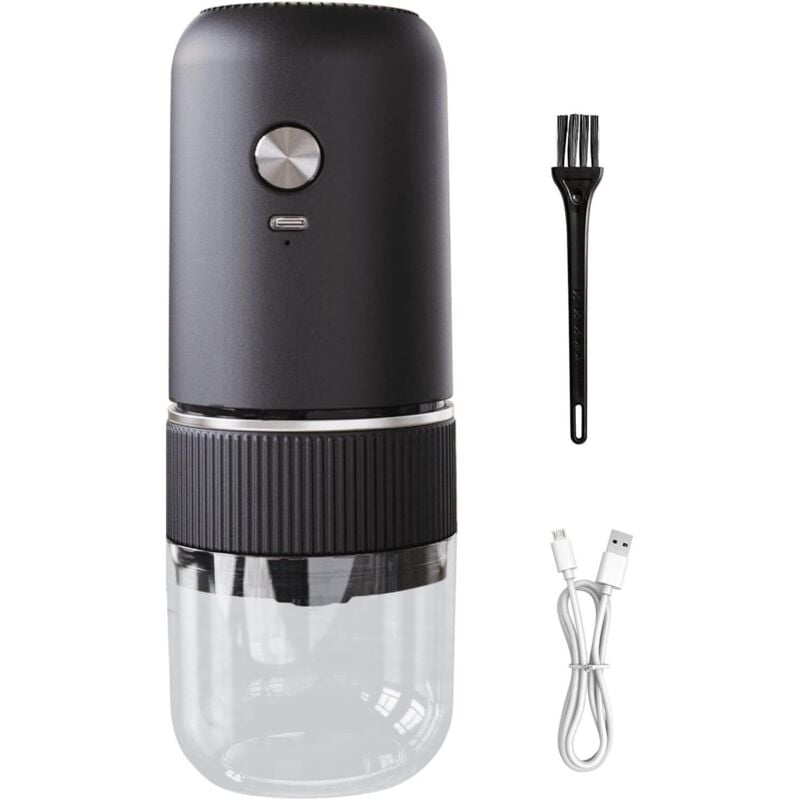 Tragbare Kaffeemaschine, wiederaufladbare Kaffeemaschinen, Kaffeemaschinen mit Mahlwerk, leichte Maschine, wiederaufladbares Mahlwerk,