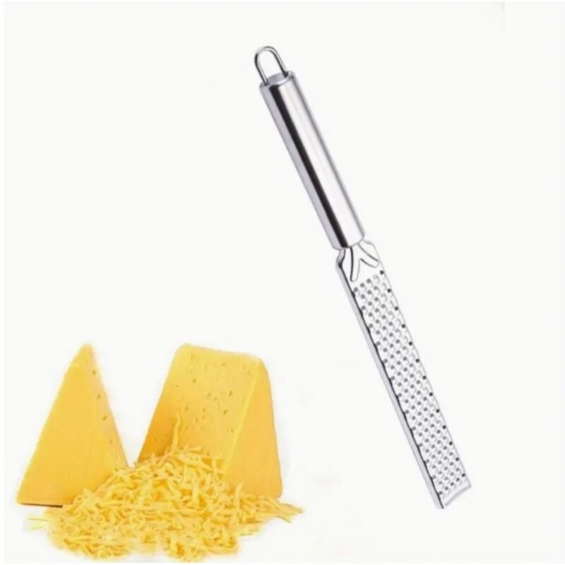 Tragbare Zitrusreibe mit langem Griff, für Schokolade, Käse, Obst