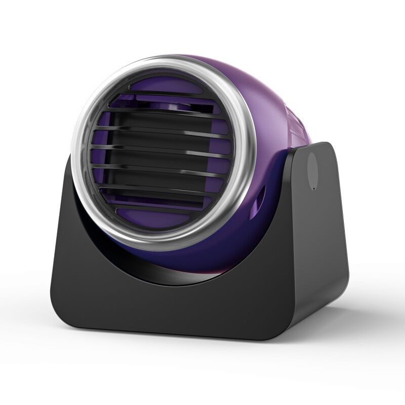 Tragbarer 12-V-Elektroauto-Heiz-/Entfroster (Lila)