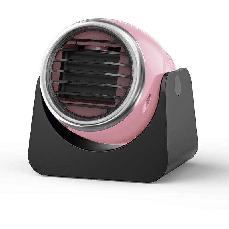 Tragbarer 12-V-Elektroauto-Heiz-/Entfroster (Rosa)