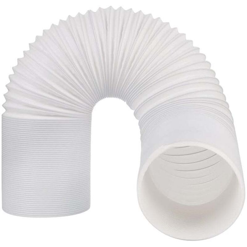 Tragbarer Klimaanlagenschlauch, 150 mm Durchmesser, flexibler PVC-Abluftschlauch, 2 m Länge, universeller Lüftungsschlauch, Schlauchset für tragbare