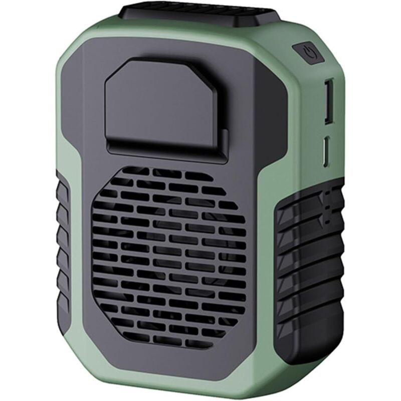 Tragbarer Taillen-Clip-Ventilator, tragbarer Taillen-Clip-Ventilator, wiederaufladbarer Mini-Gürtelventilator über USB, Taillenventilator für