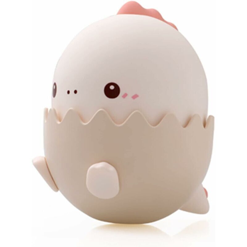 Tragbares Nachtlicht für Kinder, kabellose Dinosaurier-Nachttischlampe, kleine, per USB aufladbare Eierlampe fürs Babyzimmer, sanftes Licht,