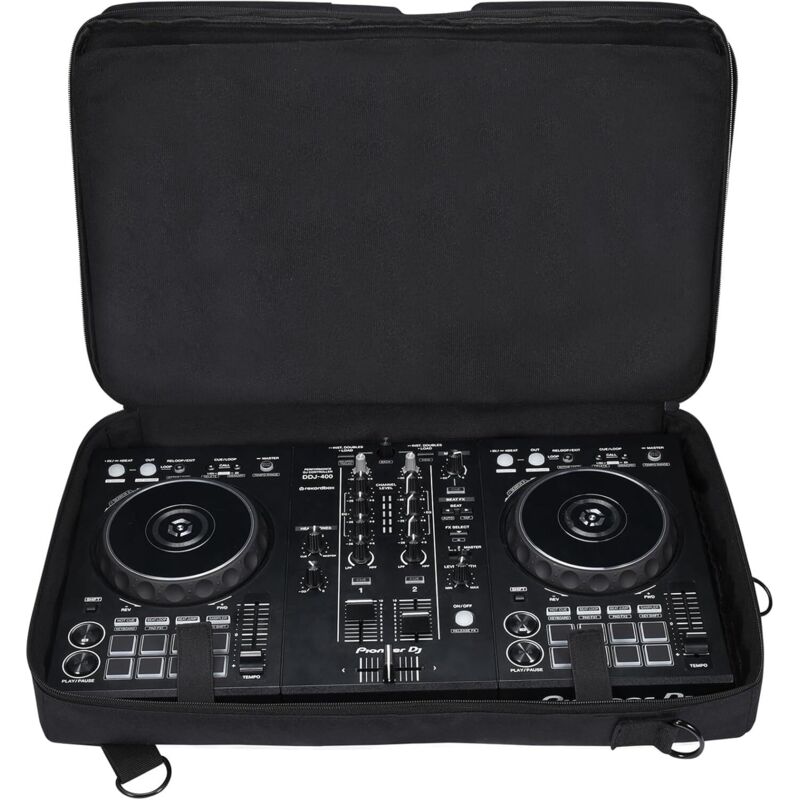 Tragetasche für Pioneer DDJ 400/DDJ FLX4/DDJ 200/DDJ SB2/SB3/Roland DDJ 202 und Inpulse 300 Controller. Tragetasche mit verstellbarem Schultergurt.