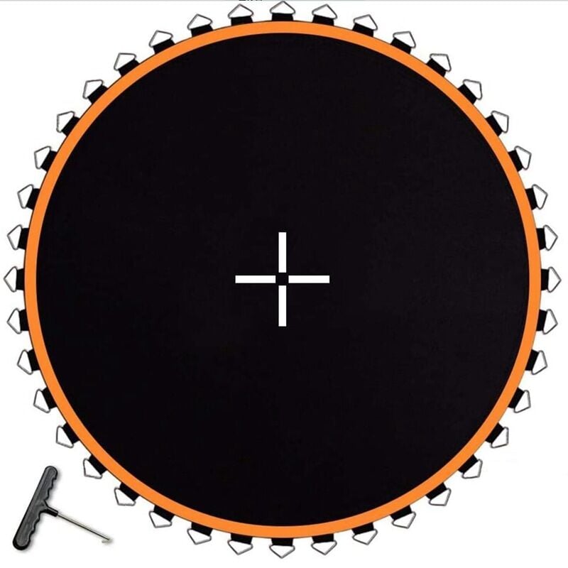 Trampoline, Ersatz-Trampolin-Sprungmatte, 2,44 m, wasserdicht, UV-Schutz, Ersatz-Sprungmatte, Ersatz-Sprungmatte für Rundrahmen-Trampolin