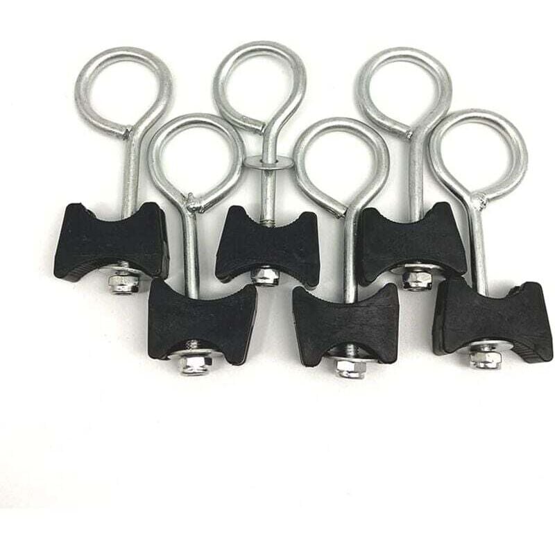 Odipie - Trampolinzubehör, Trampolinschrauben, Schrauben zur Trampolinbefestigung, 6 Packungen, Geeignet für großes Trampolin und kleines Trampolin