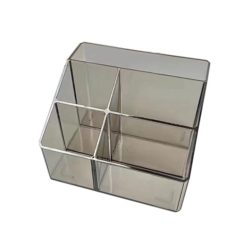 Transparenter Stifte-Organizer für den Schreibtisch, Bürobedarf aus Kunststoff a