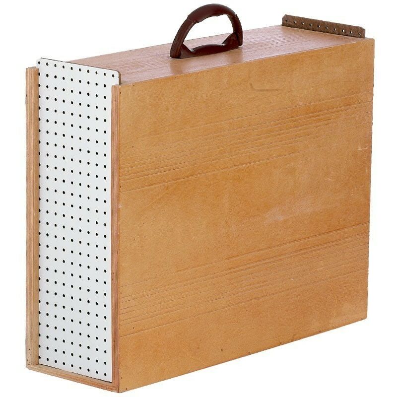 No Brand - Transportbox für Hähne mit 1 Abteil 17x50x42 cm Haustierbox Vogelkäfig Sicher Komfortabel