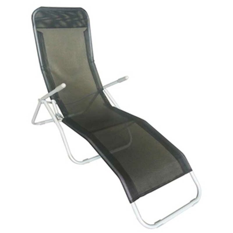 Trendline - Sonnenliege Stahl-Gestell Gartenliege Relaxliege Bäderliege Liege