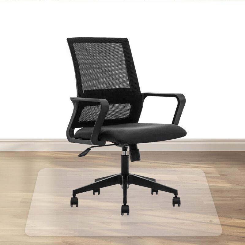 YORKING Bürostuhl Unterlage versch. Größen Bodenschutzmatte Bürostuhl rutschfeste Kratzfeste (117 x 152 cm)