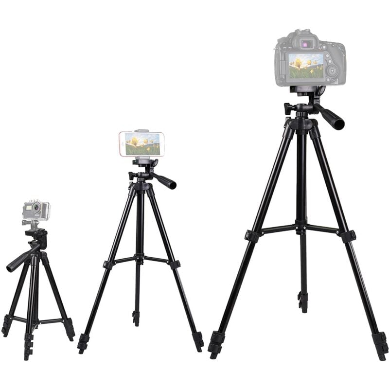 Stativ TRIPOD 3120 für ein Telefon und eine GoPro-Kamera