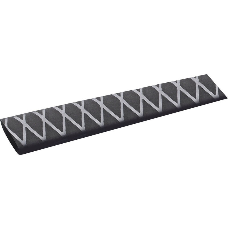 Tru Components - 1570693 Schrumpfschlauch ohne Kleber Schwarz 36 mm 18 mm Schrumpfrate:2:1 1 m