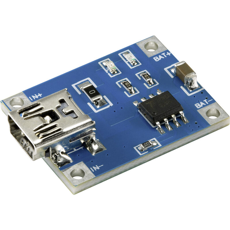 TC-8579944 Lademodul Passend für (Einplatinen-Computer) Arduino, Arduino Uno, pcDuin - Tru Components