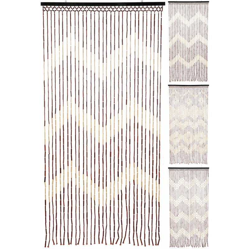 Türvorhang aus Bambus. 90 x 180cm. Verschiedene Modelle.