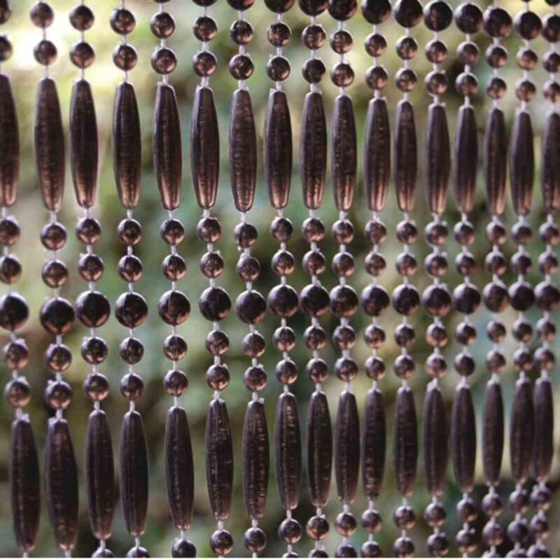 Türvorhang 'Fréjus 1' 90 x 210 cm braun