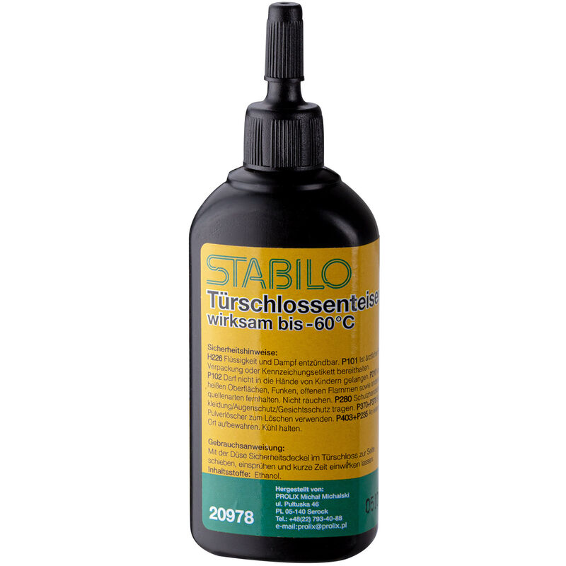 Stabilo - Türschloßenteiser Türschloßenteisung 50ml Enteiser Schlossenteiser