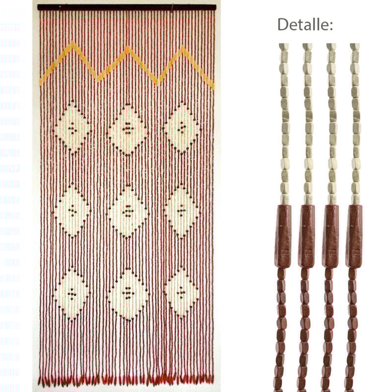 Türvorhang 56 Bambusstreifen 90x200 cm