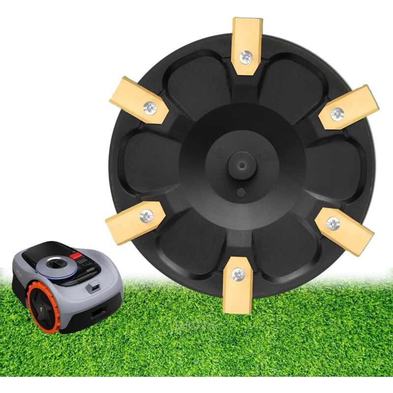 Tuning-Messerscheibe für 6x Messer mit Segway Navimow i105E, i108E & i110E Inkl. Mähroboter-Scheiben
