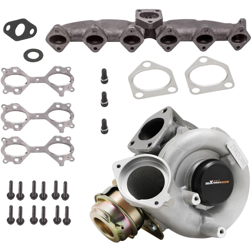 Maxpeedingrods - Turbolader + Auspuffkrümmer for bmw X5 3.0d (E53) 160KW 218PS M57N 753392 7424