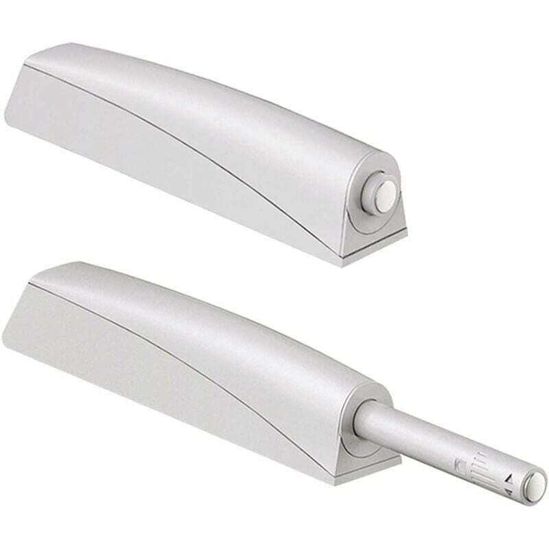 Türdruckdämpfer für Schranktüren, 2er-Set, Magnetverschluss, Push-to-Open-Funktion, Push-to-Open-Schrank, magnetischer Schrankverschluss,