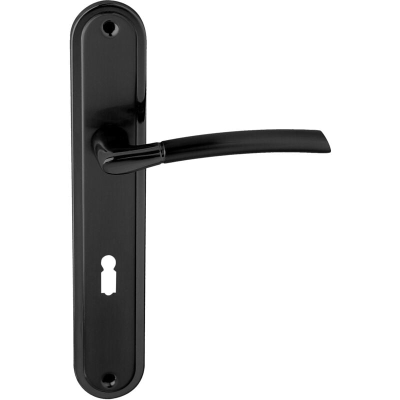 Domino - Türgriff 72 Drückergarnitur BB-Buntbart SetTürdrückergarnitur presto black