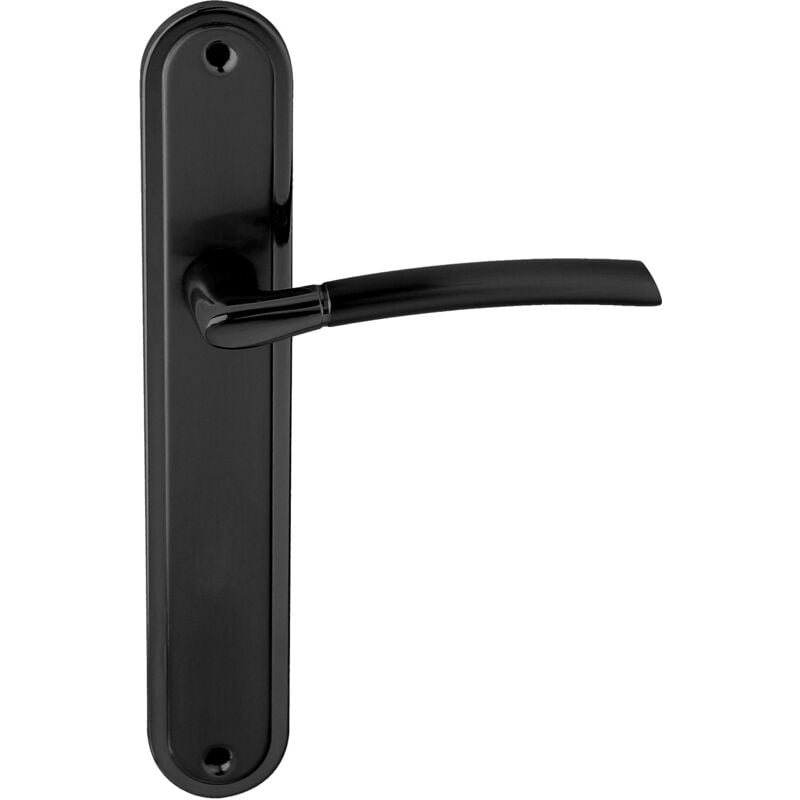 Domino - Türgriff Blind Drückergarnitur Schwarz Türdrückergarnitur presto black