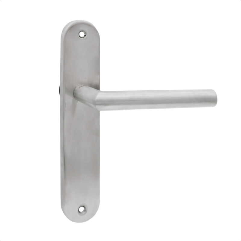 Domino - Türgriff Blind Drückergarnitur Silber Türdrückergarnitur stella inx