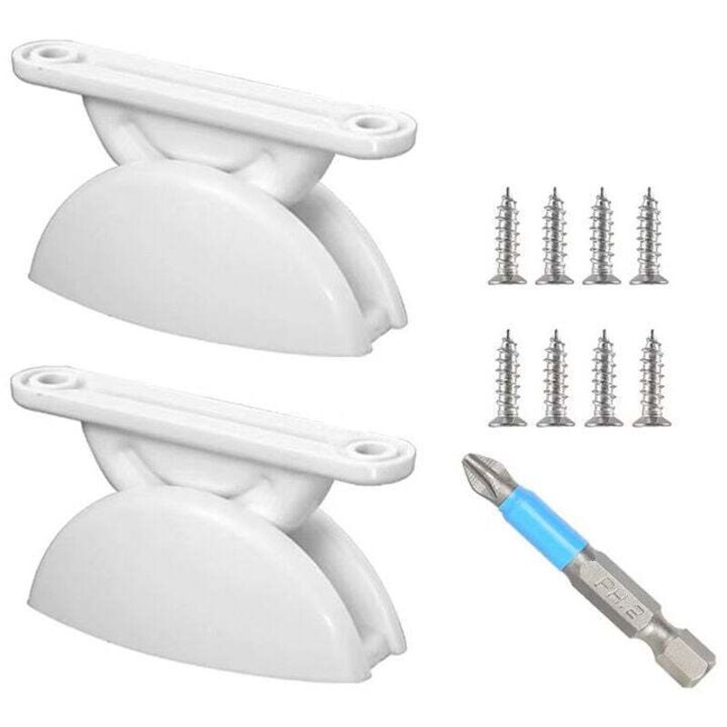 Türstopper-Halterung aus Nylon für Wohnwagen, Türblock für Außentüren von Wohnmobilen, Türstopper aus Kunststoff mit Schrauben, Zubehör für Schränke