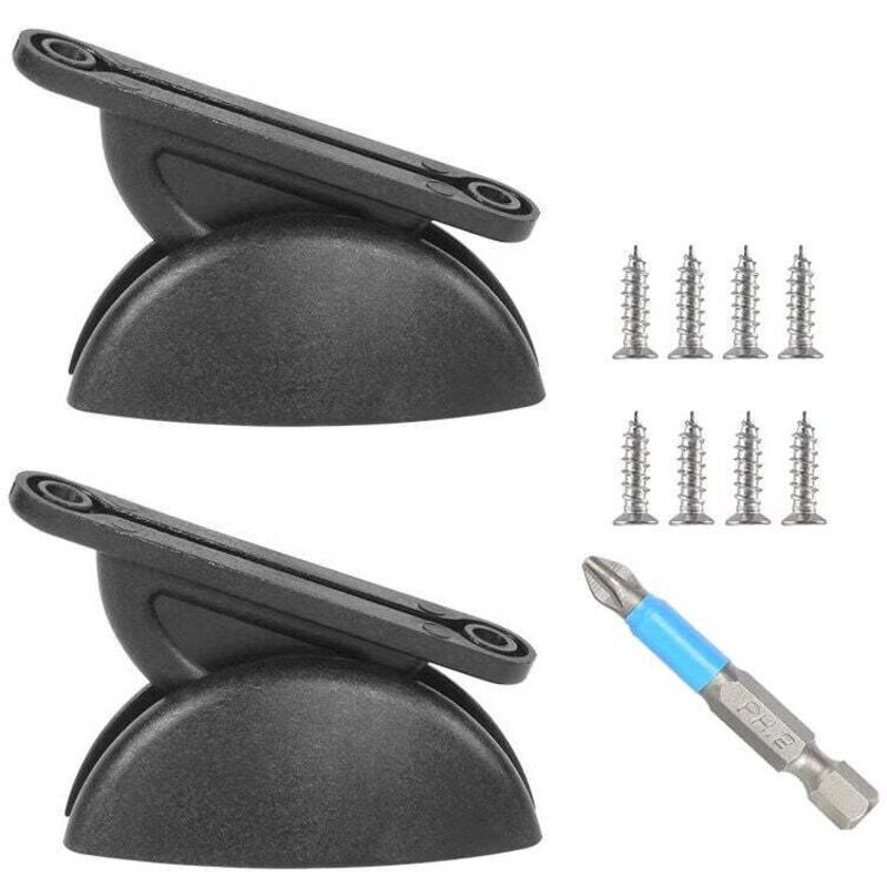 Türstopper-Halterung für Wohnwagen aus Nylon, Türblock für Wohnmobile außen, Türstopper aus Kunststoff mit Schrauben, Zubehör für Schränke in