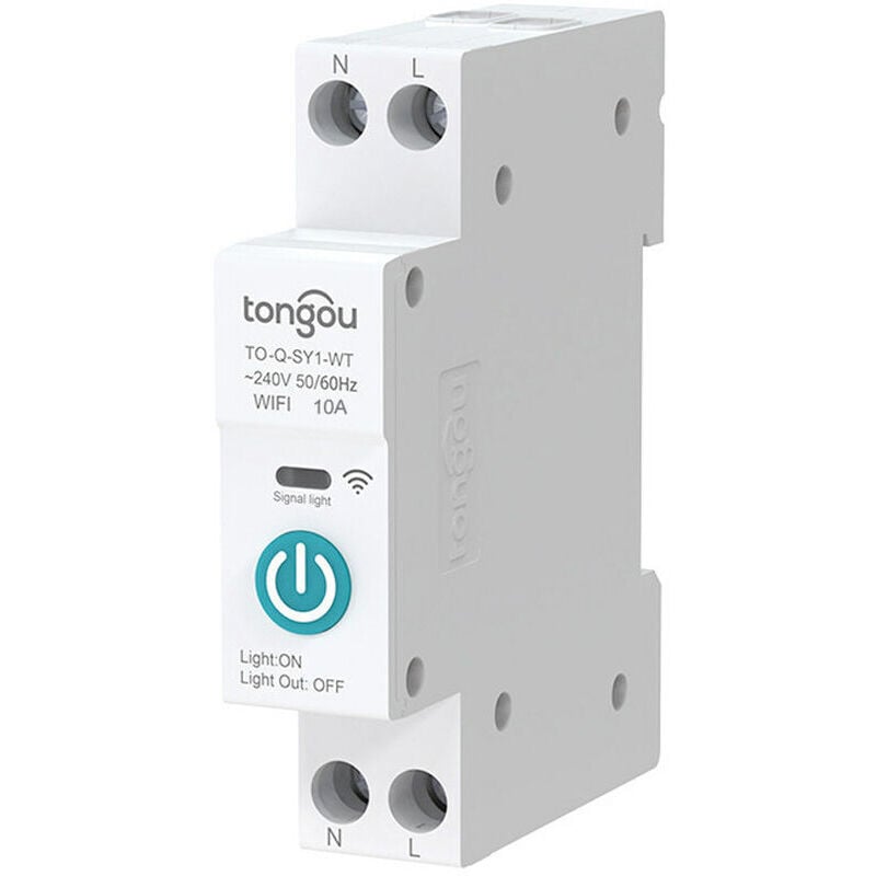 Tuya Wifi Smart Circuit Breaker Drahtlose Fernbedienungen Steuerung DIN Schiene Schalter Handy APP Fernbedienungen Smart Home Ausrüstung