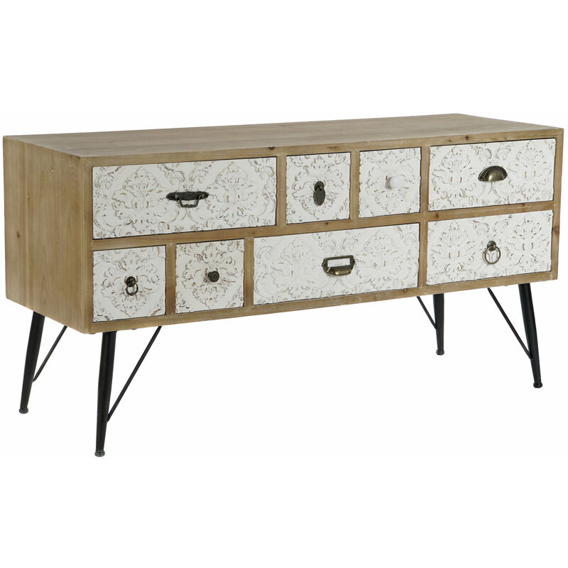 Dkd Home Decor - Lackierte Leinwand mit 40x4x60 cmelegant -Rahmen für alle Familienhäuser Dekoration für alle Umgebungen