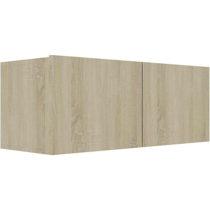 Vidaxl - TV-Schrank Sonoma-Eiche 80x30x30 cm Holzwerkstoff