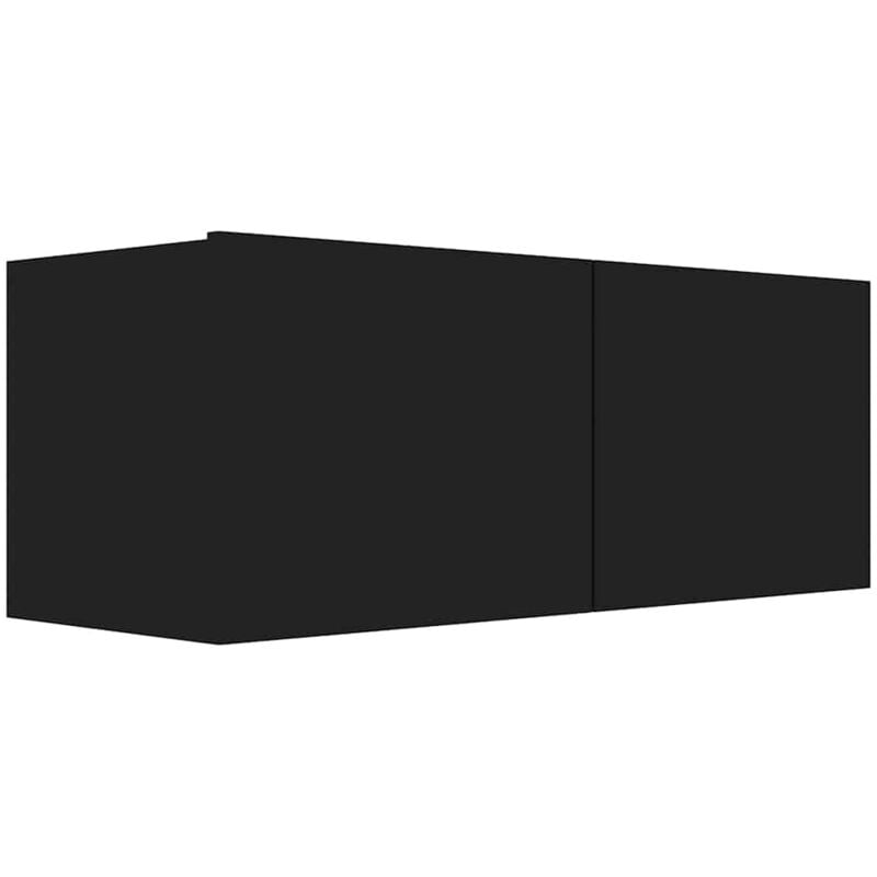 TV-Schrank Schwarz 80x30x30 cm Holzwerkstoff Vidaxl