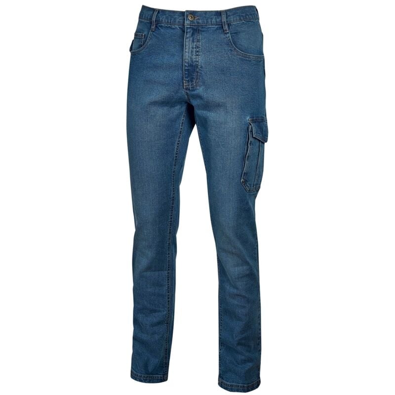 U-power - Stretch-Arbeitsjeans mit Taschen jam - Denim Blau 2XL - fr (48/50) - eu (54/56)