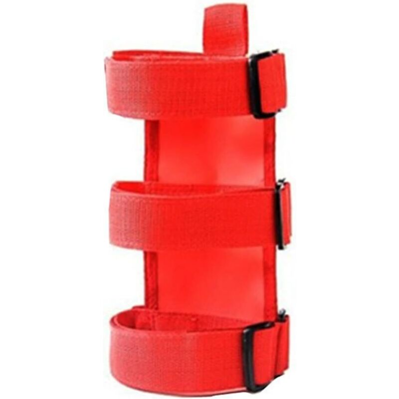 Überrollbügel Feuerlöscher Halterung Auto Kofferraumhalter Auto-Feuerlöscher-Halterungsgurt Verstellbarer Gürtel für Auto Auto Praktisches Zubehör